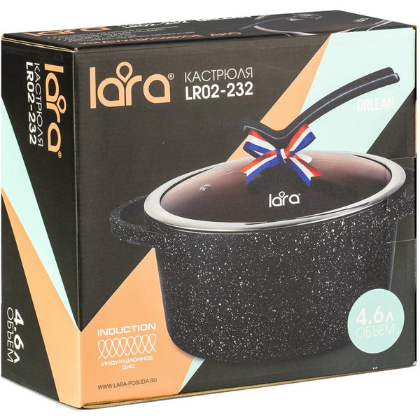 Кастрюля Lara Orlean LR02-232