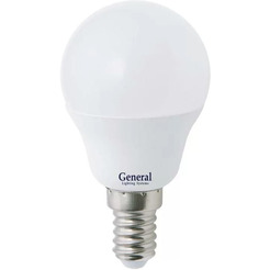 Лампа светодиодная General GLDEN-G45F-B-7-230-E14-4000 660191