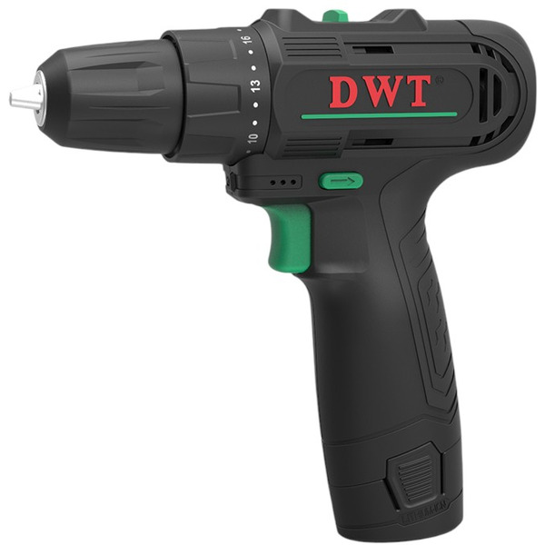 Дрель-шуруповерт DWT ABSP-12 NF-2 BMC (с 2-мя АКБ, кейс)