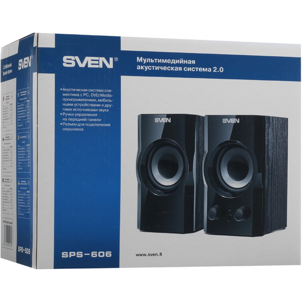 Акустическая система Sven SPS-606 Black