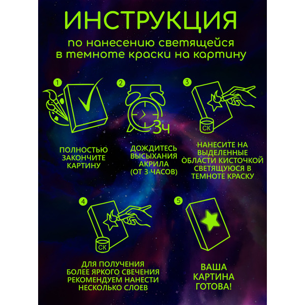 Картина по номерам Флюид Голубой Филин FHR0420