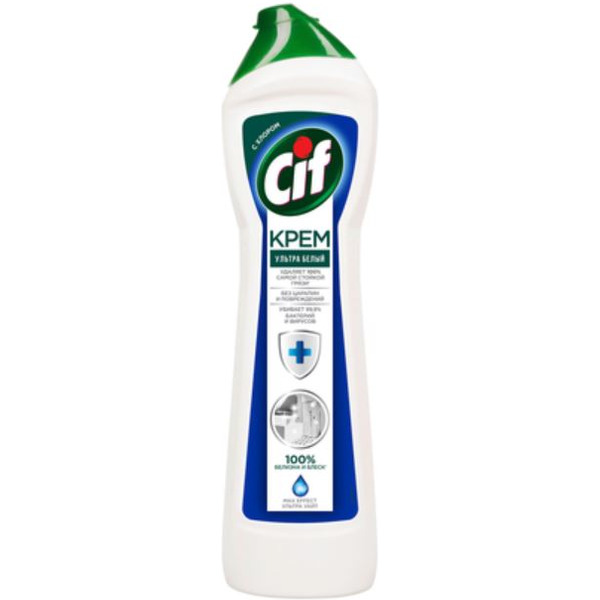 Чистящий крем CIF Ультра Уайт 450мл 0031033433