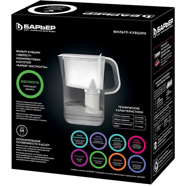 Кувшин БАРЬЕР Эверест (черный)