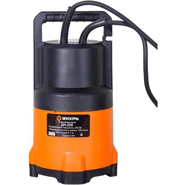 Дренажный насос Вихрь ДН-250 (68/2/11)