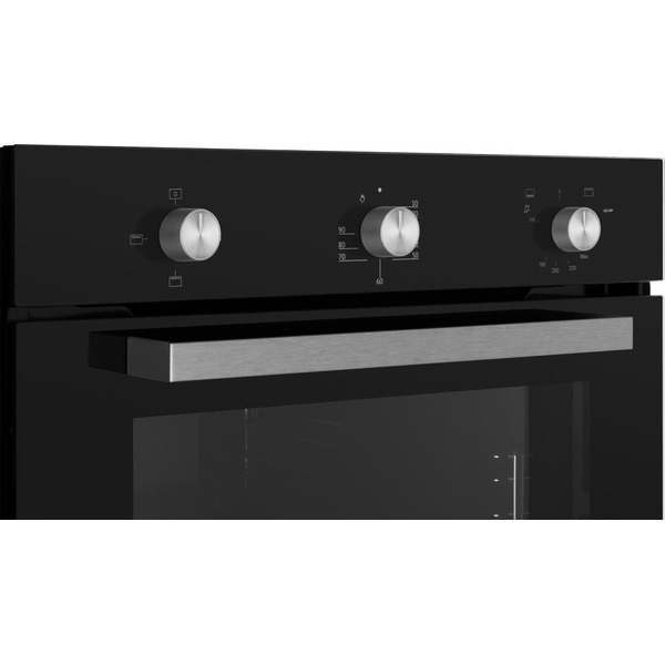 Газовый духовой шкаф Weissgauff WGO 706 Black Glass