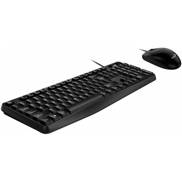 Проводной комплект (мышь + клавиатура) Genius Smart КМ-170 (чёрный)