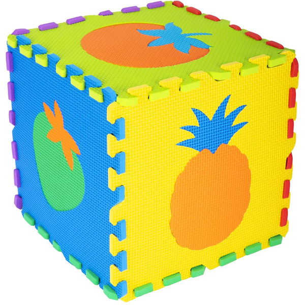 Коврик-пазл напольный ЮНЛАНДИЯ Фрукты-овощи 664665