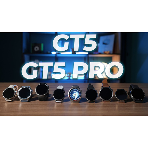 Смарт-часы HUAWEI Watch GT 5 Pro Black Fluoroelastomer Strap (VLI-B29) 46mm