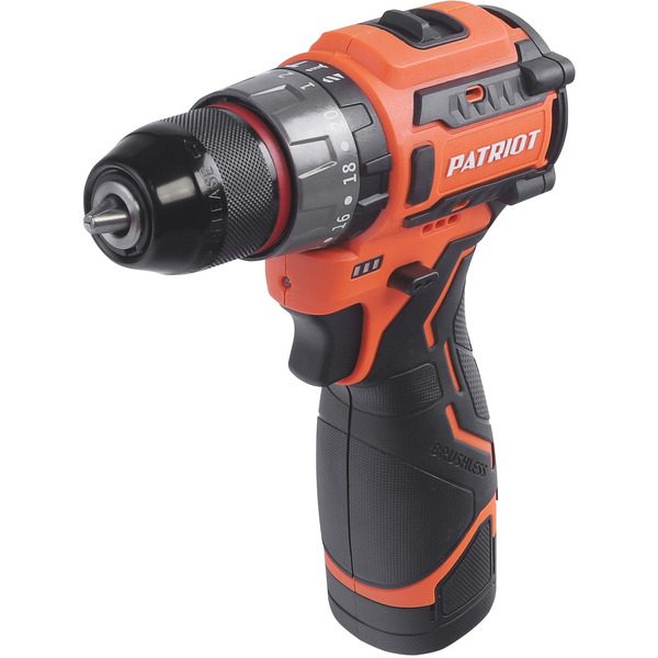 Дрель-шуруповерт Patriot BR 467h 180201468 (с 2-мя АКБ, кейс)