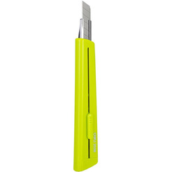 Нож канцелярский 9 мм DELI 2038GREEN