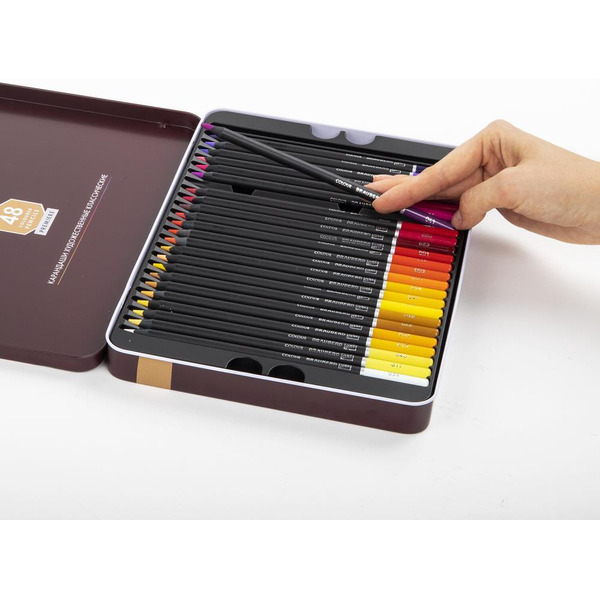 Набор цветных карандашей акварельных BRAUBERG Art Premiere 181924 (48 шт)