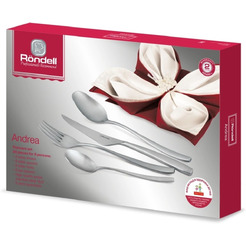 Набор столовых приборов RONDELL Andrea RD-244 24 (предмета)