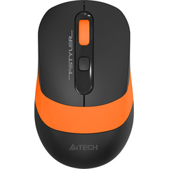 Клавиатура + мышь A4Tech Fstyler FG1010 (черный/оранжевый)