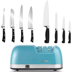 Электроточилка для ножей Kitfort КТ-4069-2 (темно-бирюзовый)