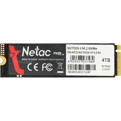 SSD Netac NV7000-t 4TB NT01NV7000T-4T0-E4X