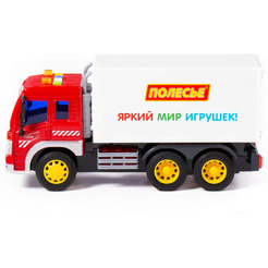 Фургон Полесье Сити 93141 (красный/белый)