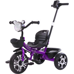 Велосипед детский YAYALE XWZ619 (трехколесный, фиолетовый)