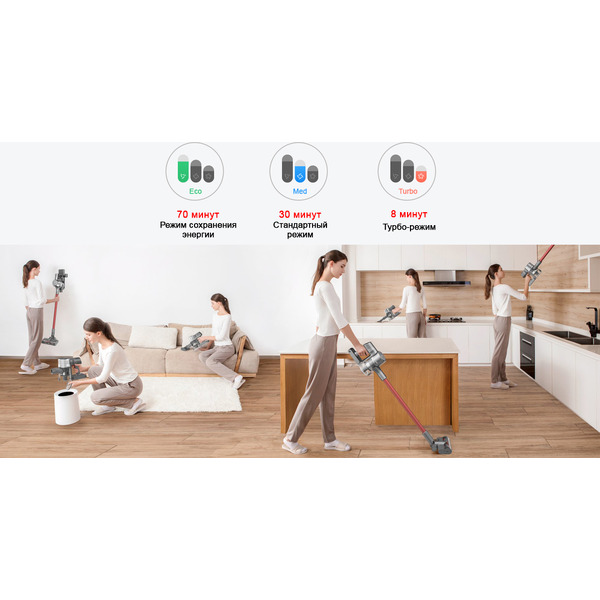 Беспроводной пылесос Dreame Cordless Vacuum Cleaner T20