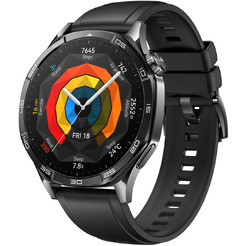 Смарт-часы HUAWEI Watch GT 5 Black Fluoroelastomer Strap (VLI-B19) 46mm