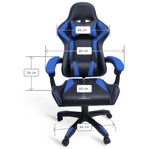 Игровое кресло Byroom Game BAN blue HS-5010-BL