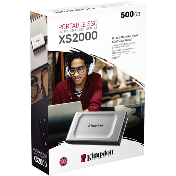 Внешний SSD диск Kingston XS2000 500GB (SXS2000/500G)