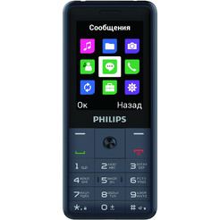 Телефон Philips E169 Xenium (темно-серый)