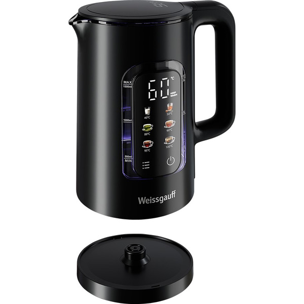 Электрический чайник WEISSGAUFF WK 1500 Db Touch BodyCool