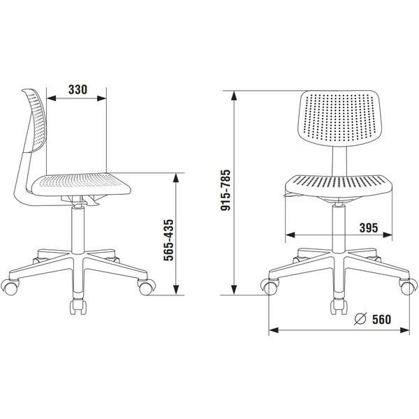 Кресло Бюрократ CH 200 (белый)