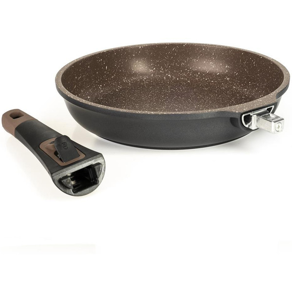 Сковорода LARA Monaco Choco LR01-60-24