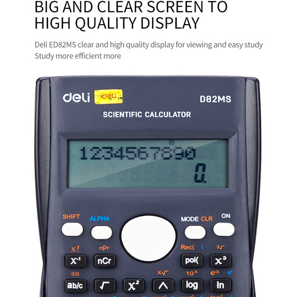 Калькулятор Deli ED82MS
