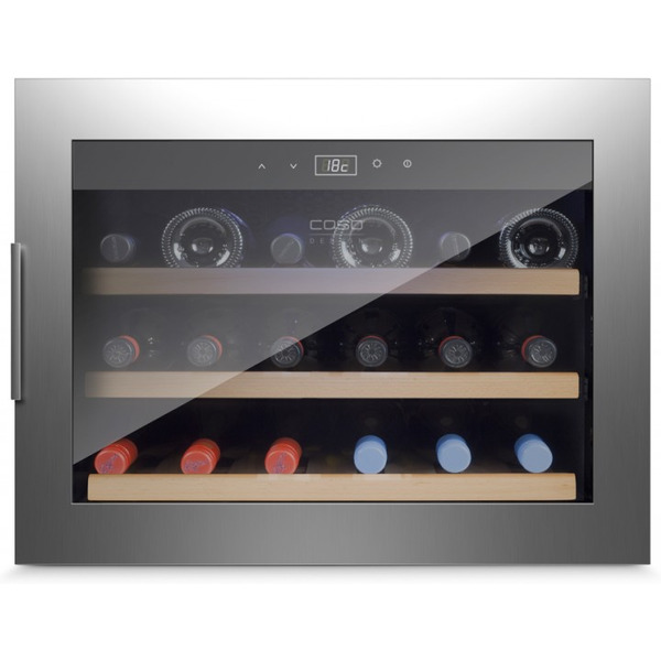 Винный шкаф CASO WineSafe 18 EB Inox