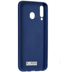Бампер Bingo Matt TPU для SAMSUNG Galaxy A30 Синий