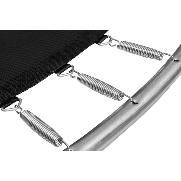 Батут Alpin 13 ft AT-404 outside зеленый (с защитной сеткой и лестницей)