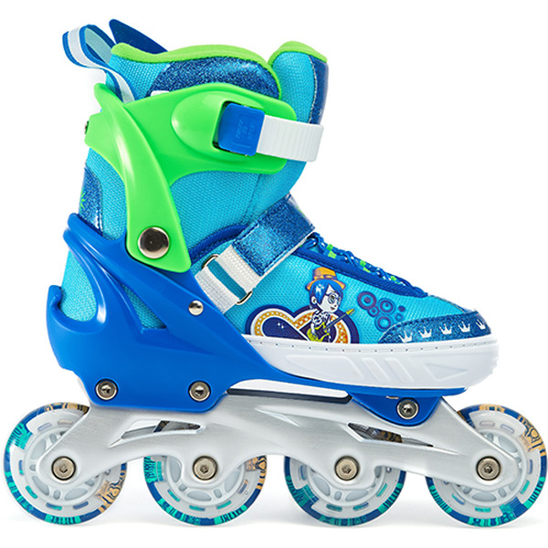 Роликовые коньки Sundays PW-153B-5D (р 29-32) голубой