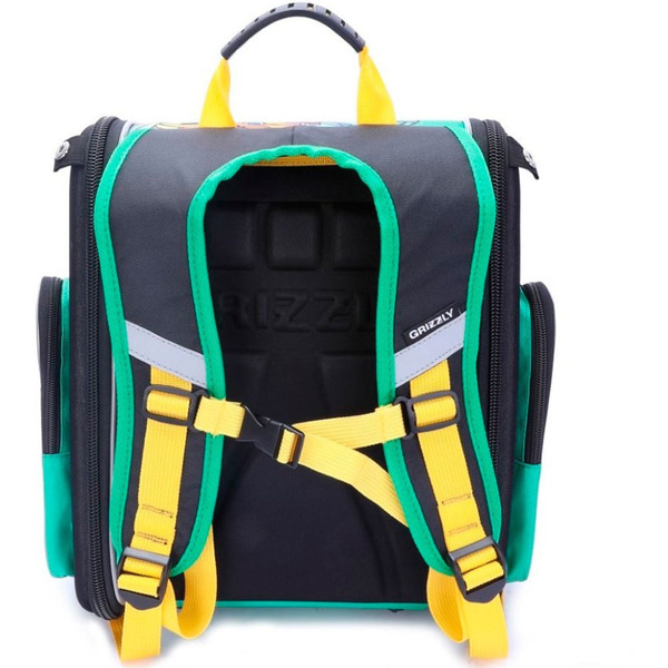 Рюкзак Grizzly RA-970-6 (зеленый/черный)