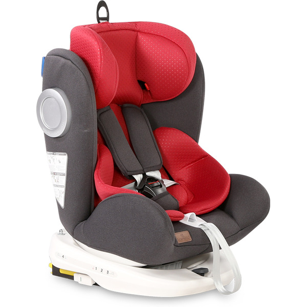 Автокресло Lorelli Lusso SPS Isofix (черный/красный)