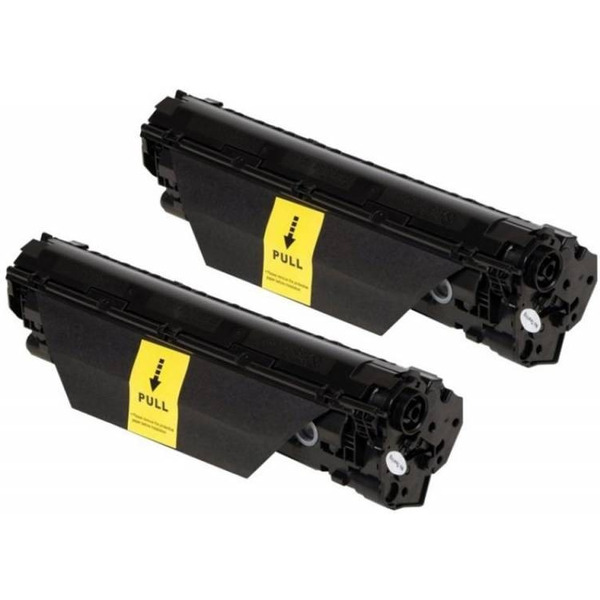 Картридж лазерный Cactus CS-CE285AD черный двойная упак. (1600стр.) для HP LJ P1102/P1102W/M1130/M1132