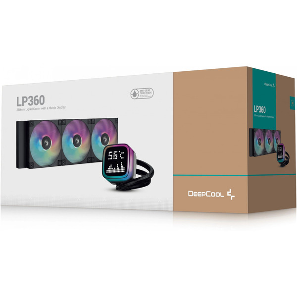Система жидкостного охлаждения для процессора DeepCool LP360 R-LP360-BKMSNC-G-1