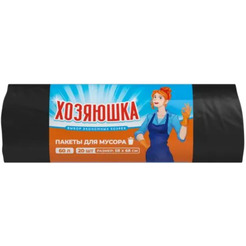Пакеты для мусора Хозяюшка 60 л 58х68 (20 шт) 9441033101