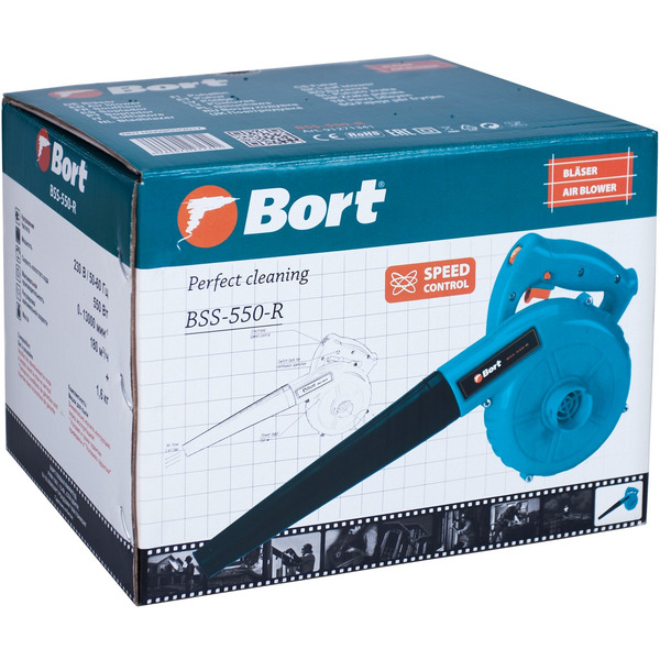 Воздуходувка Bort BSS-550-R (91271341)