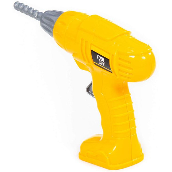 Шуруповёрт игрушечный Полесье №2 90485 (желтый)
