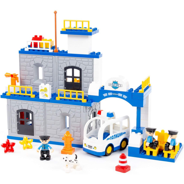 Конструктор Полесье 77530 Полицейский участок