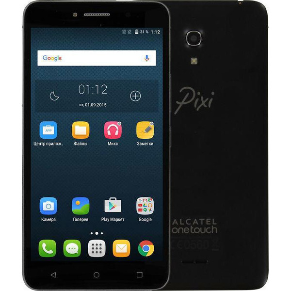 Смартфон Alcatel PIXI 4 8050D HD Black
