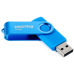 USB флэш-диск 2.0 Smartbuy 016GB Twist Blue (SB016GB2TWB)