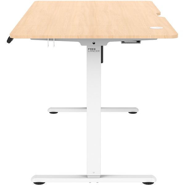 Стол с регулировкой высоты Zone51 e-Freeflow 140x75 Light Wood Z51-FLD-FFL-LW4