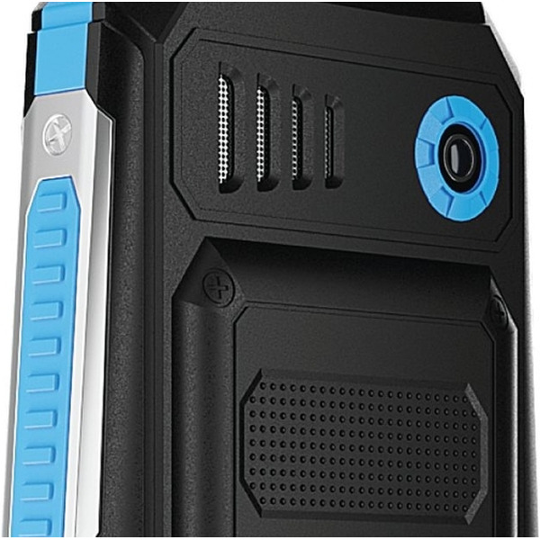 Мобильный телефон Olmio X04 (черный/синий)