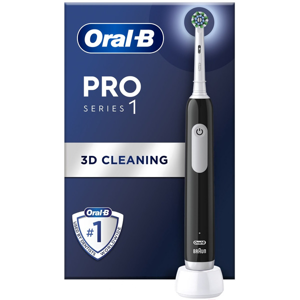 Электрическая зубная щетка Oral-B Pro Series 1 (черный)