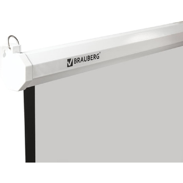 Экран проекционный настенный BRAUBERG WALL (150х200см), матовый