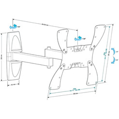 Кронштейн HOLDER LCDS-5046 черный
