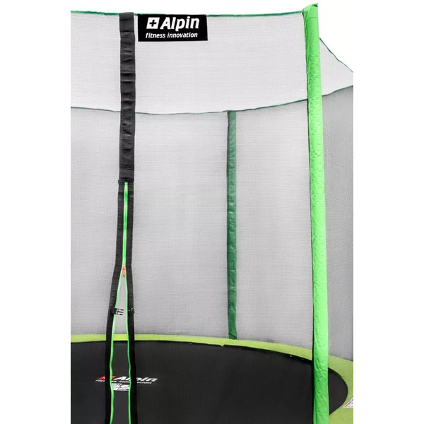 Батут Alpin 3.12 м с защитной сеткой и лестницей